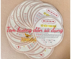 TEM LÓT ĐÁY HỘP YẾN
