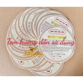 TEM LÓT ĐÁY HỘP YẾN