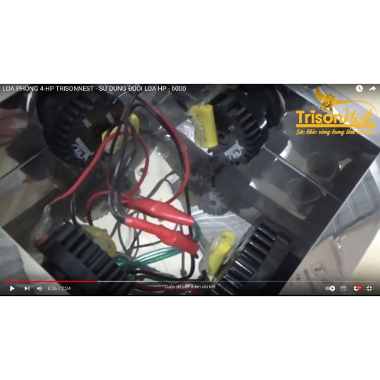 LOA PHÓNG 4-HP TRISONNEST